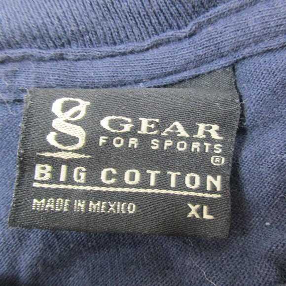 Michigan Wolverines T-Shirt Mens XL Navy Gear For Sports NCAA Football Sports - Picture 3 of 7